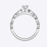 IGI Certified Lab Grown Diamond Womens Wedding Ring Round Cut 0.67 Carat - Image 8