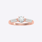 Round Cut 1.09 Carat IGI Certified Lab Grown Diamond Women’s Wedding Ring - Image 9