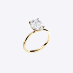 2.00 Carat Solitaire Moissanite Ring - Image 2