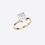 2.00 Carat Solitaire Moissanite Ring - Image 3
