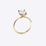 2.00 Carat Solitaire Moissanite Ring - Image 4
