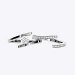 Classic Round Lab Grown Diamond Band Set - Image 3