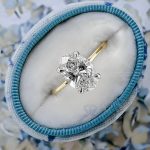 Oval Cut Halo Lab Grown Diamond Ring