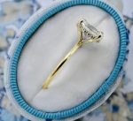 Oval Cut Halo Lab Grown Diamond Ring - Image 2