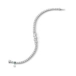 Multi Shape Lab Grown Diamond Gemstone Tennis Bracelet