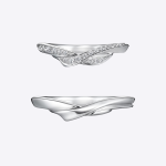 Couple White Gold Lab Grown Diamond Engagement Band