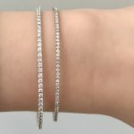2.50 Lab Grown Diamond White Bracelet - Image 3