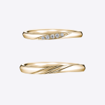 Engagement Lab Grown Diamond Gold Couple Band - Image 6