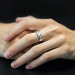 Round Lab Grown Diamond Men's Band - Image 4