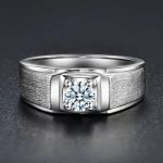 1.00 Ct Lab Grown Diamond IGI GIA Certified Men's Ring - Image 2