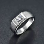 1.00 Ct Lab Grown Diamond IGI GIA Certified Men's Ring - Image 3