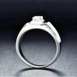 1.00 Ct Lab Grown Diamond IGI GIA Certified Men's Ring - Image 4
