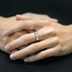 1.00 Carat Emerald Cut Certified Lab Grown Diamond White Gold Men's Ring - Image 4