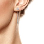 Lab Grown Diamond Gold EARRING Drops - Image 3