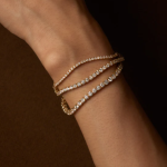 4 Carat Gold Bracelet Lab Grown Diamond - Image 4