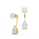 PEAR LAB GROWN DIAMOND EARRING DROPS