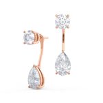PEAR LAB GROWN DIAMOND EARRING DROPS - Image 2