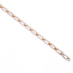 Platinum TWO TONE  Gold Chain for MEN - Image 2