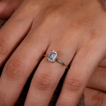 1.50 Carat Emerald Cut Solitaire Ring - Image 4