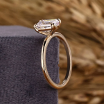 1.50 Carat Emerald Cut Solitaire Ring - Image 3