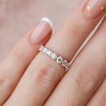 2.00 Carat Lab Grown Diamond Eternity Gold Band - Image 4