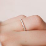 Daily Wear Round Cut Lab Grown Diamond Eternity Band - Image 3