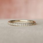 Daily Wear Round Cut Lab Grown Diamond Eternity Band