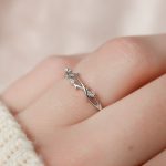 Facet Lab Grown Diamond Round Cut Eternity Band - Image 5