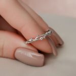 Facet Lab Grown Diamond Round Cut Eternity Band - Image 3