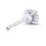 1.50 Carat Lab Grown Diamond Round Brilliant Gold Studs - Image 6