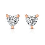 2.00 Carat Lab Diamond Heart Studs - Image 4