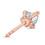 2.00 Carat Lab Diamond Heart Studs - Image 6