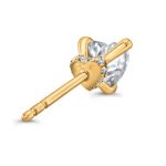 2.00 Carat Lab Diamond Heart Studs - Image 3