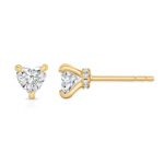 2.00 Carat Lab Diamond Heart Studs - Image 2