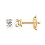 2.00 Carat Oval Lab Diamond Studs - Image 2