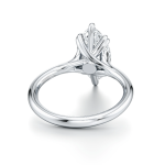 Marquise Cut Lab Grown Diamond Solitaire Platinum Ring - Image 5