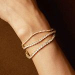 5.50 Carat Lab Grown Diamond Gold Bracelet - Image 4