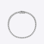 5.50 Carat Lab Grown Diamond Gold Bracelet - Image 2