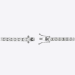 5.50 Carat Lab Grown Diamond Gold Bracelet - Image 3
