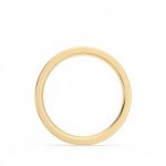 0.63 Carat Round Cut Eternity Lab Grown Diamond Gold Band - Image 3