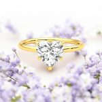 Heart Shape Lab Grown Diamond Ring