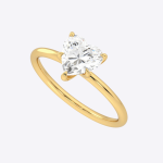 Heart Shape Lab Grown Diamond Ring - Image 2