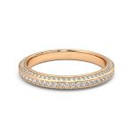 1.00 Eternity Lab Grown Diamond Gold Band - Image 4