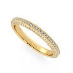 1.00 Eternity Lab Grown Diamond Gold Band - Image 2