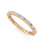 1.50 Carat Eternity Lab Grown Diamond Gold Band - Image 5